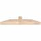 Ekena Millwork Portland Smooth Timber Gable Bracket, Douglas Fir, 36"W x 7"H x 3 1/2"D x 3 1/2"F, 5/12 Pitch GBW036X07X0404POR00SDF - alternate 4